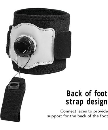 Knob Adjustable Drop Foot Brace | Posture Correction Ankle Support | Gait Correction Belt for Ankle & Foot Joint Alignment - Buy Online on GoSupps.com