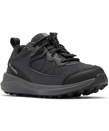 Columbia Trailstorm Hiking Shoe Big Kid - Black/Dark Grey | Ages 8-12 - Buy Online on GoSupps.com