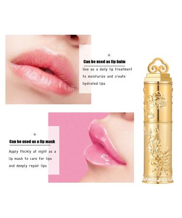 Miaritick Crystal Flower Lipstick - Color Changing Jelly Flower Balm, Long Lasting Nutritious Lip Balm - Ideal Mother's Day Gift (Red) - Buy Online on GoSupps.com