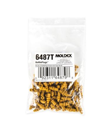 Moldex BattlePlugs Impulse Reusable Earplug Replacement Tips - Small Size 6487T | International Shipping Available - Buy Online on GoSupps.com