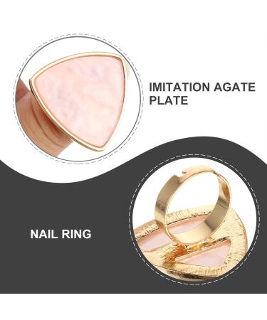 G n rique Lot de 3 Palettes Bagues pour Nail Art Outil de Manucure de Coquillage Tailles 08/10/12 Porte-vernis Ongles pour M lange de Couleurs Accessoires Manucure Pratiques - Buy Online on GoSupps.com