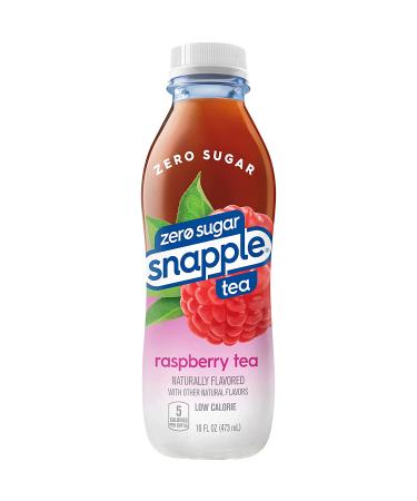 Diet Snapple Raspberry Tea 16 fl oz Recycled Plastic Bottle 6 Pack - Refreshing and Sustainable - Buy Online on GoSupps.com