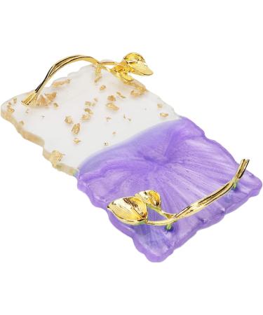  MAMJENNI Mixed color palette for nail art prevents nails from slipping semi-transparent gel (purple) - Buy Online on GoSupps.com