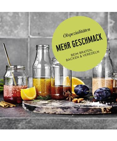 Wajos Orange-Rosemary Oil 250ml Fruity Seasoning Oil for Mediterranean Cuisine | Premium Rapeseed & Olive Oil Blend - Buy Online on GoSupps.com