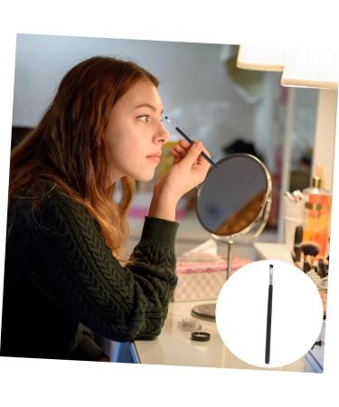 NOLITOY 12pcs Applicator Eyebrow Brush Mini Concealer Wooden Liner Premium Quality for Bridegroom 16.00X0.20X0.20CM Black - Buy Online on GoSupps.com