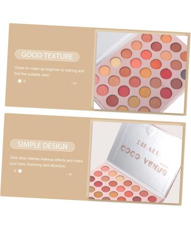 WOONEKY 35 Makeup Accessories Matte Eyeshadow Compact Eyeshadow Palette Cosmetic Pallet Eyeshadow Powder - Buy Online on GoSupps.com