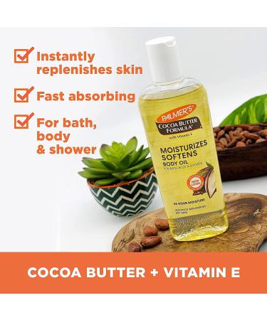 Palmer's Cocoa Butter Body Oil 8.5 oz - Pack of 6 | Moisturizing Formula - Buy Online on GoSupps.com