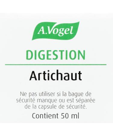 A. VOGEL - Artichoke - Food supplement based on plant extract - Targeted Actions Digestion - Bottle 50 ml - Swiss Laboratory - Buy Online on GoSupps.com