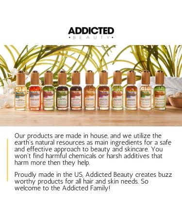 Addicted Beauty Detoxifying Natural Hair Oil | Nourish & Revitalize for All Hair Types International Shipping Available - Buy Online on GoSupps.com