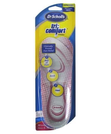 Dr. Scholl's Tri-Comfort Orthotics Inserts Women 1 ct