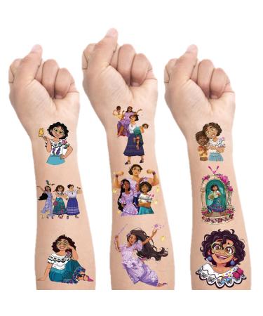 8 Sheets Temporary Tattoos Stickers For Encanto  Encanto Birthday Party Supplies Decorations Party Favors  Gifts for Boys Girls School Classroom Rewards