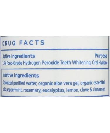 Via Nature Organic Peppermint Essential Oxygen Brushing Rinse - 3 oz - Buy Online on GoSupps.com