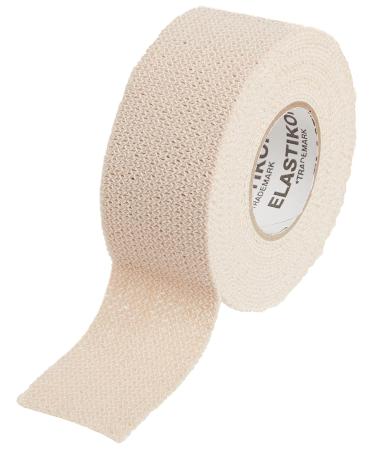 Johnson & Johnson Elastikon Tape 1 x 5 Yards - 12 Count (Pack of 1) | Medical Grade Elastic Adhesive Bandage - Buy Online on GoSupps.com
