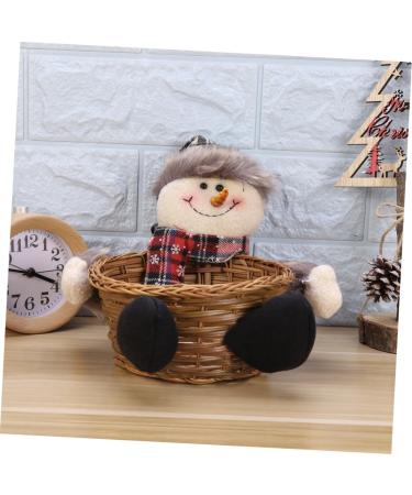 Cabilock 2pcs Christmas Ornaments Christmas Candy Holder Xmas Holder Basket Elder Elk - Buy Online on GoSupps.com