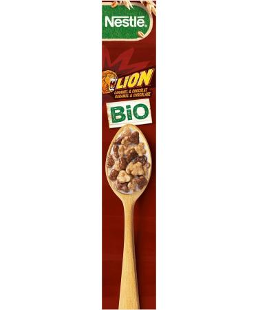 Nestl Lion Bio Caramel Chocolate Breakfast Cereal 400g - Buy Online on GoSupps.com