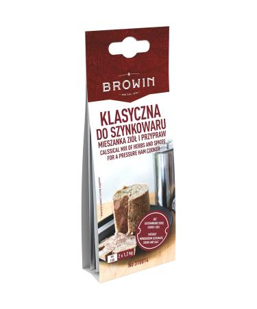 Browin 310014 Herb and Spice Mix for Ham Cooker 30 g (2 Sachets) | Up to 2.5 kg of Meat | Powder