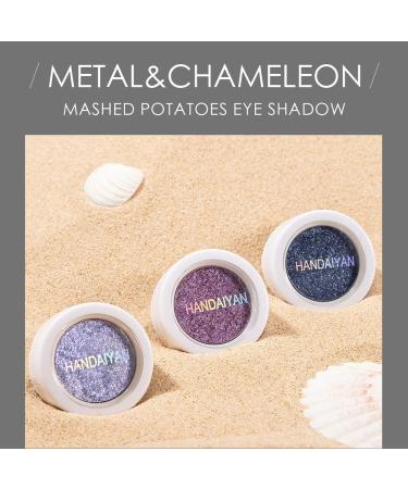 Quxunzzz Liquid Glitter Eyeshadow - Metallic Golden-Chameleon05 | Waterproof & Long Lasting Sparkling Eye Shadow Makeup - Buy Online on GoSupps.com