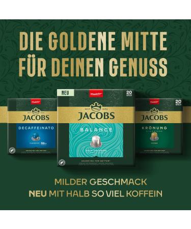 Jacobs Kr nung Crema Coffee Capsules - 200 Nespresso Compatible Pods (10 Pack) | 1040g for Delicious Coffee - Buy Online on GoSupps.com