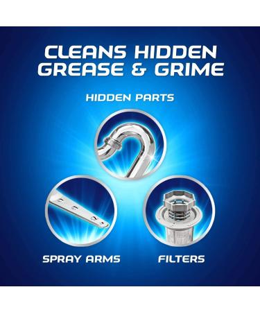 Finish In-Wash Dishwasher Cleaner - 12 Tablets | Powerful Cleaning Solution - Buy Online on GoSupps.com