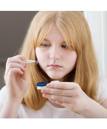 Exceart 4PC Cartoon Contact Lens Case Set - Stylish & Portable Lens Storage Box - International Shipping Available - Buy Online on GoSupps.com