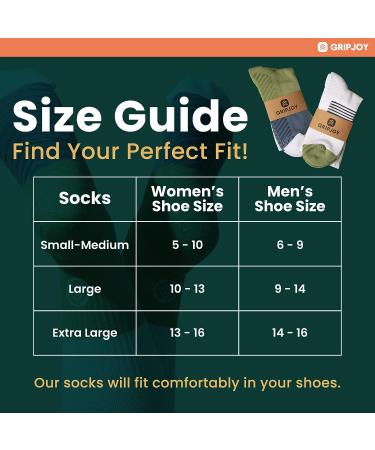 Gripjoy Compression Socks for Women and Men - Pregnancy Compression Socks - Small-Medium Orange/Pink (1 Pair) - Buy Online on GoSupps.com