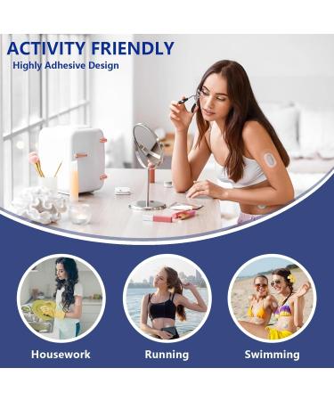 Buy Waterproof Adhesive Patches for G6 & Omnipod 5 - 60pcs Hypoallergenic & Long Lasting - International Shipping Available - Buy Online on GoSupps.com