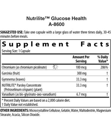 Chromium Picolinate Dietary Supplement for Metabolism Support - 120 Capsules - Buy Online on GoSupps.com