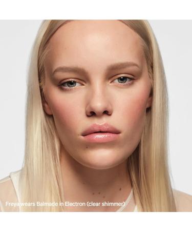 Milk Makeup Balmade Electrolyte Lip Balm Hydrating Sheer Gloss Nourishes + Replenishes Moisture Clean Vegan Formula with High-Shine Finish Electron - Clear Multicolor Shimmer Citrus Lemon - Buy Online on GoSupps.com