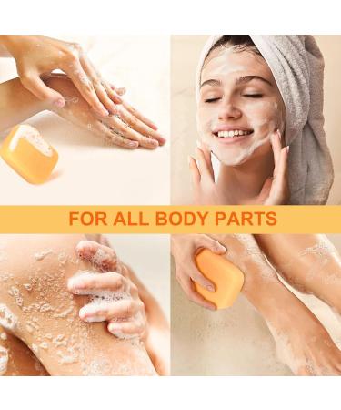 Gold Soap Bar Natural Soap Handmade Soap Face Soap Bar Body Soap Bar Cleansing Soap Bars Cleaning Bars of Soap for Hand Wash & Body Refreshing Antifungal Soap Moisturizing Bathing Bar - Buy Online on GoSupps.com