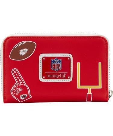 Loungefly NFL Kansas City Chiefs Wallet - Officially Licensed with Team Patches - Buy Online on GoSupps.com
