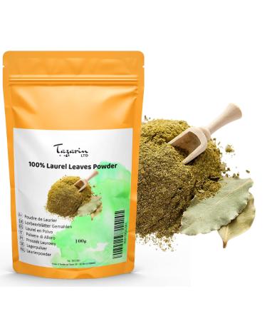 Tazarin LTD TazarinLtd 100 g Bay Leaves Crushed - Bay Powder - Intense Aroma and Taste - 100% Natural Pure and No Additives