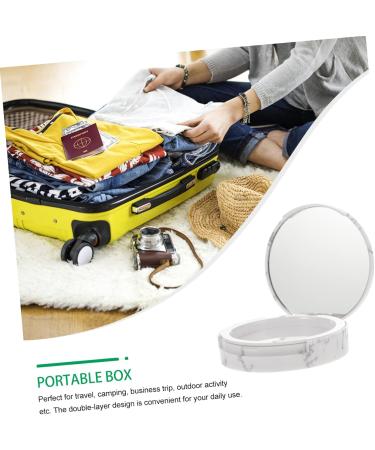 IWOWHERO 2pcs Storage Box Powder Puff Case Empty Cushion Compact Case Cosmetic Powder Container - Buy Online on GoSupps.com