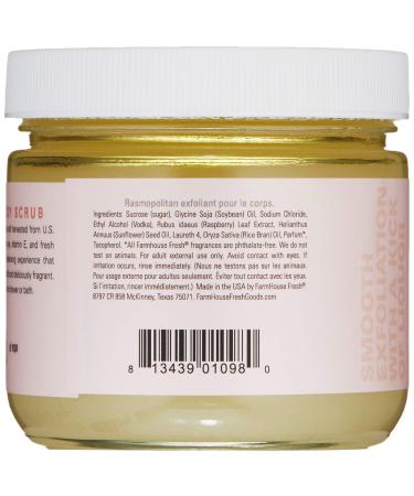 Buy Farmhouse Fresh Rasmopolitan Body Scrub 13.6 oz - Exfoliating & Hydrating Luxury for Healthy Skin | International Shipping Available - Buy Online on GoSupps.com