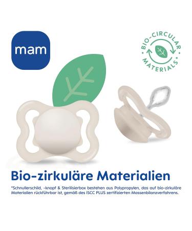 MAM SUPREME Night Pacifiers 0-6 Months Set - Bright Baby Pacifiers for Healthy Dental Development Skin Irritation Prevention + Case - Bear & Hippopotamus Design - Buy Online on GoSupps.com