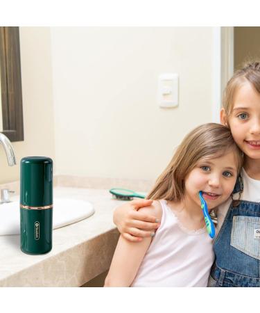 JEXTOU Travel Tooth Plaster Set - Portable Toothbrush Case & Raccoon Holder - Waterproof Double-Cup Design for Home & Travel - Buy Online on GoSupps.com