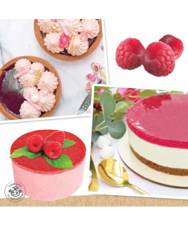 ScrapCooking Raspberry Puree 500 g - Fruit Puree for Pastry - Macaroons Mousses Jellies Cakes Ganaches Toppings Coulis  - Buy Online on GoSupps.com