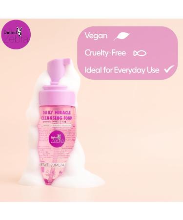 Daily Miracle Cleansing Foam - Vegan Face Cleanser with Australian Wild Plums | Hydrating Wash for All Skin Types - 4.05 oz - Buy Online on GoSupps.com