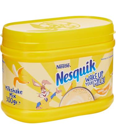Nesquik Strawberry Powder Tub 500 g (Pack of 10) & Banana Milkshake Mix 300g - Buy Online on GoSupps.com
