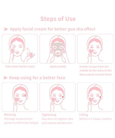 Shop Gua Sha Facial Tools - Rose Quartz & Pink Gua Sha Stones for Puffy Eyes & Jawline Sculpting | International Shipping Available - Buy Online on GoSupps.com