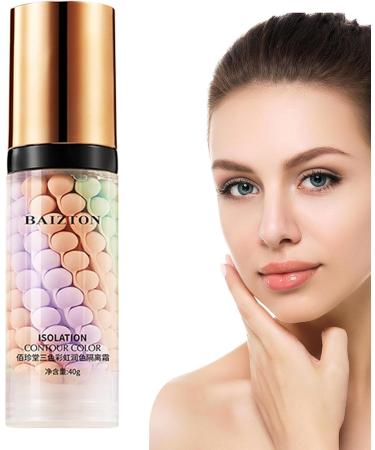 Tricolor Primer Tricolor Contour Insulation Cream 40 g Waterproof Primer Concealer Tint Primer concealing imperfections to neutralize dark circles and veins Cyhamse - Buy Online on GoSupps.com