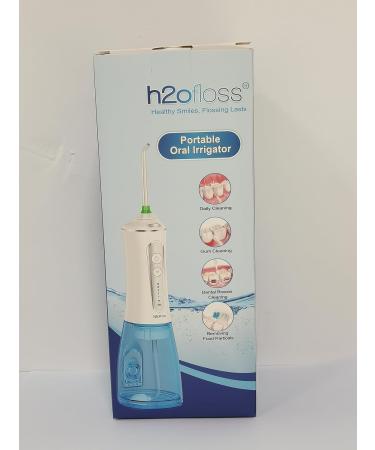 H2ofloss Cordless Water Flosser - 5 Modes, 6 Jets, IPX7 Waterproof, USB Rechargeable - Dental Oral Irrigator for Home/Travel - Buy Online on GoSupps.com