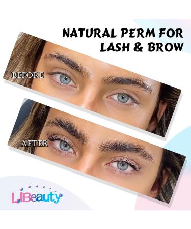 Libeauty Lash Lift Kit Eyelash Lift Kit Eyebrow Lamination 2 in 1 Salon Result Lasts 6 Weeks 10ml Large Capacity Eyelash Perming Kit with Tool for Salon & Home Use With Liquid Glue - Buy Online on GoSupps.com