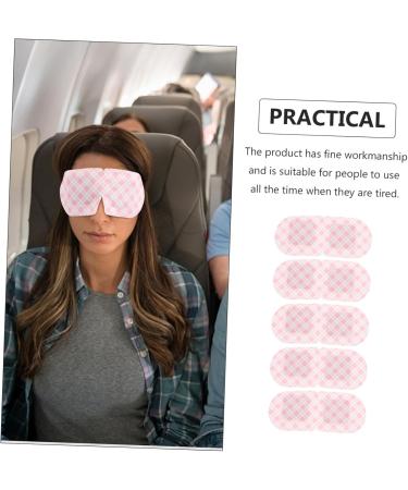 Didiseaon 5Pcs Steam Eye Mask Steam Warm Eye Mask Sachets Smooth Eye Patches Useful Warm Liners Replacement Liners Hot Compress Masks Useful - Buy Online on GoSupps.com