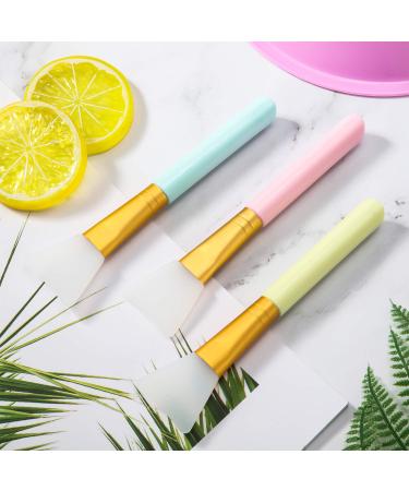 12-Piece Silicone Face Mask Brushes - Soft Facial Mud Applicator for Sleeping Mask, Mud Mask, Body Lotion - Beauty Tools - Buy Online on GoSupps.com