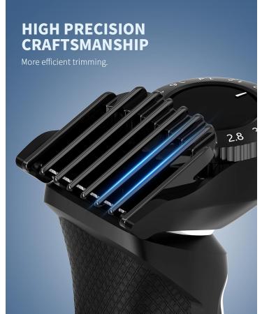 YINKE 11-in-1 Adjustable Comb for Philips Multigoom Series 3000 5000 9000 7000 Beard Trimmer Series 3000 5000 Shaver and Trimmer Precise Length of The Attachment Ranges from 1.0-3.0 mm Black - Buy Online on GoSupps.com