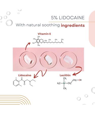 DR. NUMB 5% Lidocaine Topical Anesthetic Numbing Cream - 5g || Maximum Strength with Vitamin E for Pain Relief of Microneedling Piercing Tattoo Injection Sun Burn Hemorrhoid - Travel Size (10) - Buy Online on GoSupps.com