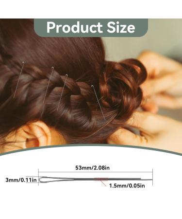 U-Shaped Reusable Hairpins | Non-Slip Flat Hair Clips | Stylish Hair Accessories for Women & Girls - Buy Online on GoSupps.com