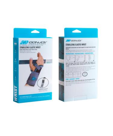 Buy DonJoy Advantage DA161WB01-TAN Elastic Wrist Brace - Stabilizing Support for Carpal Tunnel Sprains & Tendonitis | XS/S Size | International Shipping - Buy Online on GoSupps.com