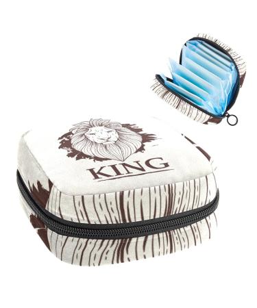 Women's bonds Storage bags Stillpad Halter King Lion Lion Portable Period Kit Bag Feminine product bag for women girls color1