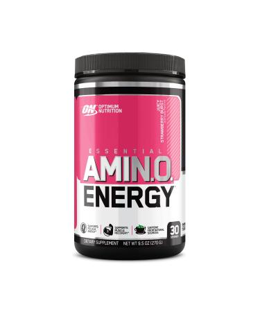 Optimum Nutrition ESSENTIAL AMIN.O. ENERGY Juicy Strawberry Burst 9.5 oz (270 g) - Buy Online on GoSupps.com